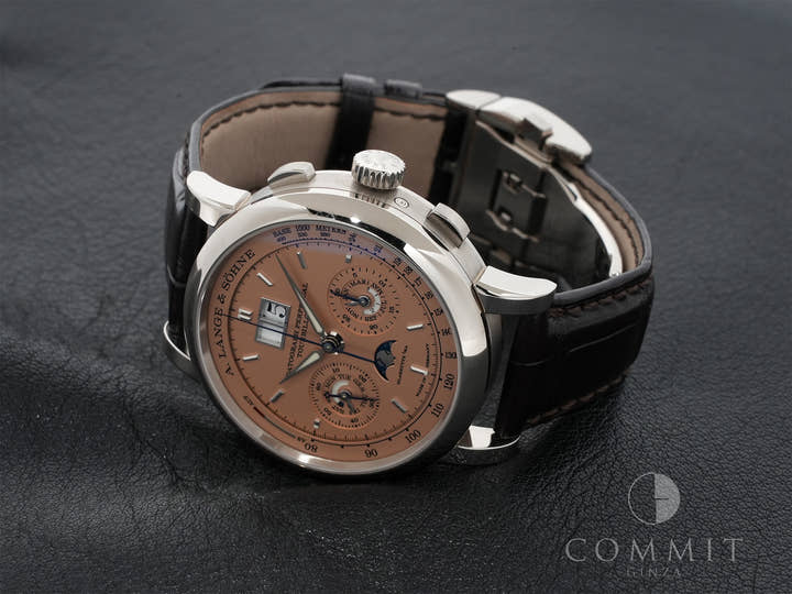 A.ランゲ&ゾーネ ダトグラフ パーペチュアル トゥールビヨン Ref.740.056FE ホワイトゴールド ピンクゴールド文字盤 中古 ixmh62sg