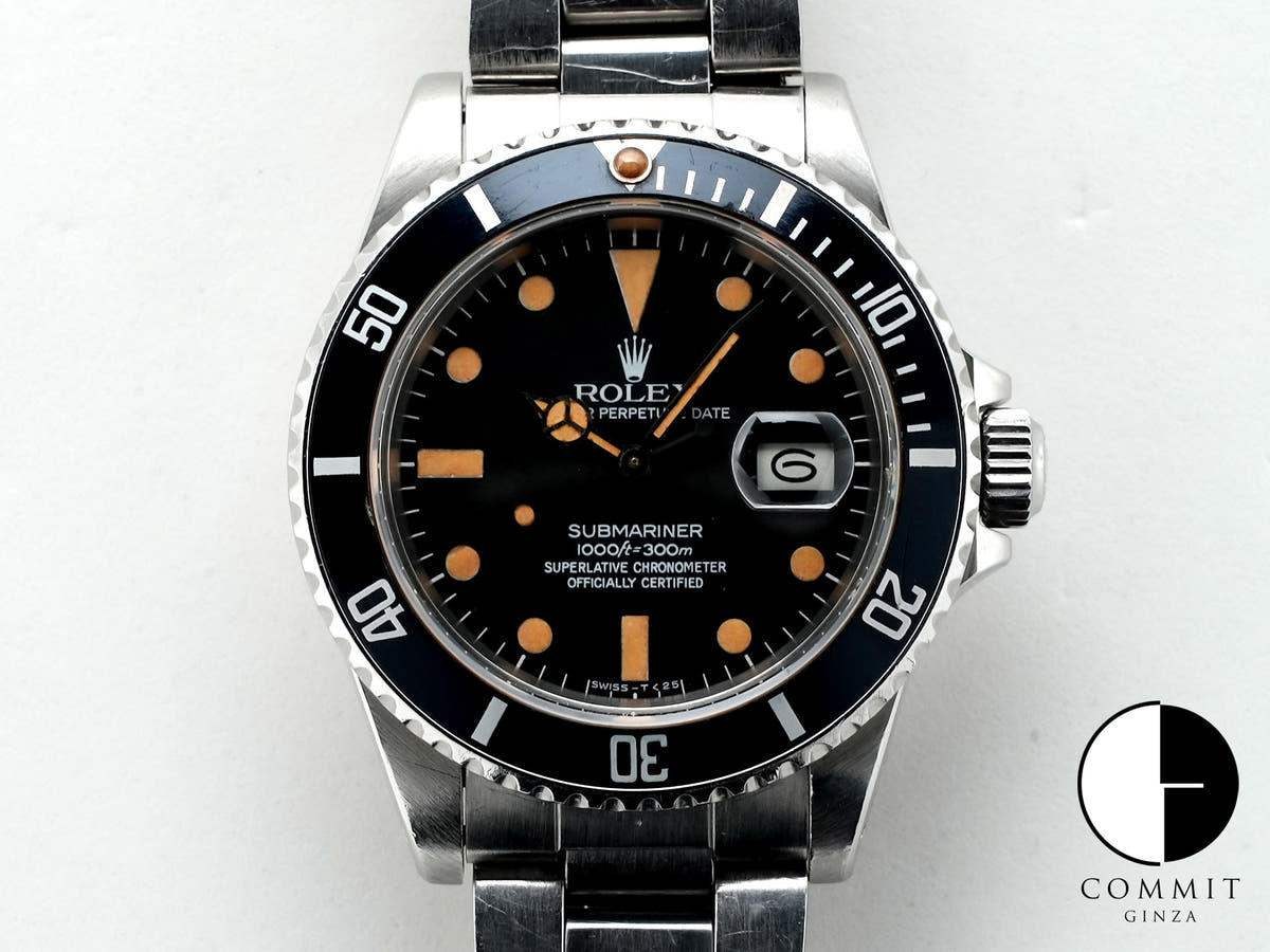 ロレックス サブマリーナー デイト Ref.16800 ステンレススチール ブラック文字盤 中古 pa4ek8vh