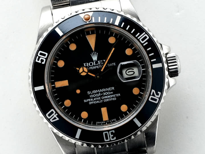 ロレックス サブマリーナー デイト Ref.16800 ステンレススチール ブラック文字盤 中古 pa4ek8vh