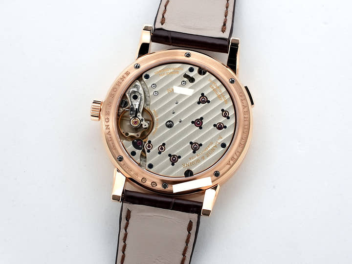 A.ランゲ&ゾーネ ランゲ1 Ref.191.032 ピンクゴールド シルバー文字盤 中古 me4xur6d