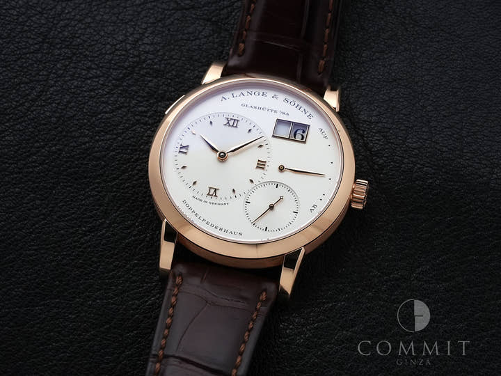 A.ランゲ&ゾーネ ランゲ1 Ref.191.032 ピンクゴールド シルバー文字盤 中古 me4xur6d