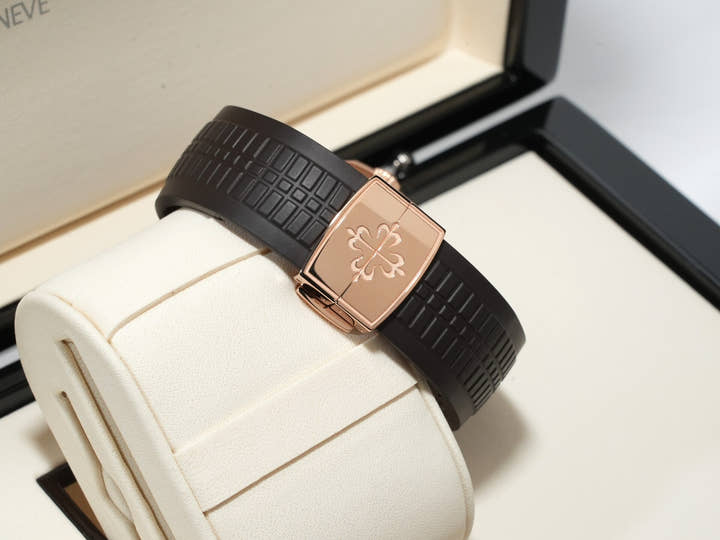 パテックフィリップ アクアノート Ref.5167R-001 ローズゴールド ブラウン文字盤 美品 xavpfwef