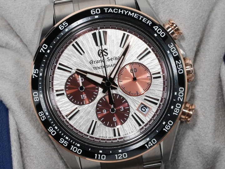 グランドセイコー エボリューション9 コレクション テンタグラフ Ref.SLGC006 ブライトチタン カッパーピンク文字盤 未使用 koxcep3q