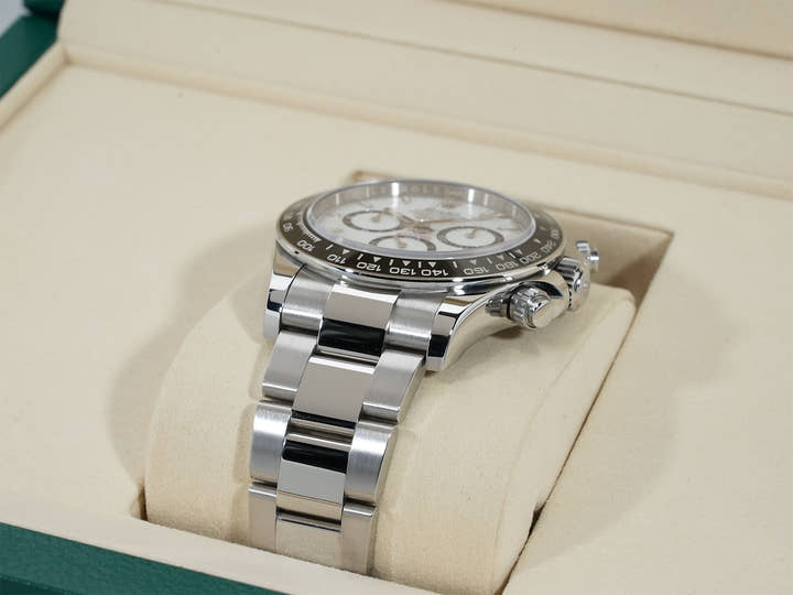 ロレックス デイトナ Ref.126500LN ステンレススチール ホワイト文字盤 美中古 3nu5bid6