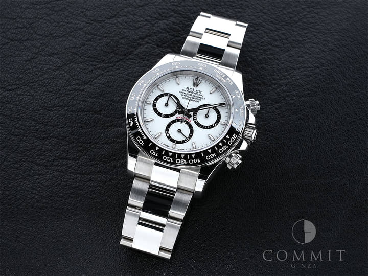 ロレックス デイトナ Ref.126500LN ステンレススチール ホワイト文字盤 美中古 3nu5bid6