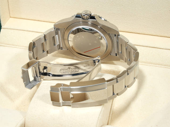 ロレックス GMTマスターII Ref.116710LN ステンレススチール ブラック文字盤 オイスターブレスレット 未使用 vkd8m5xy