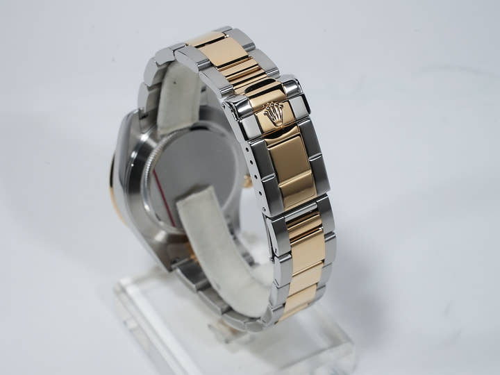 Pre-owned Rolex Daytona El Primero Ref. 16523 Stainless Steel/Yellow Gold Black Dial (h7sydsgt)