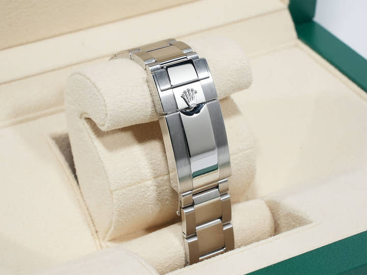 Pre-owned Rolex GMT-Master II Ref. 126710BLRO Stainless Steel Black Dial Oyster Bracelet qgidu4zu