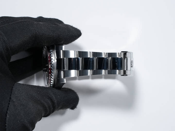 Pre-owned Rolex GMT-Master II Ref. 126710BLRO Stainless Steel Black Dial Oyster Bracelet qgidu4zu