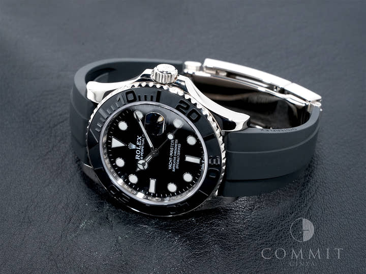 ロレックス ヨットマスター42 Ref.226659 ホワイトゴールド ブラック文字盤 美中古 v9wasj6j