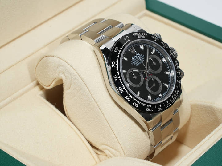Rolex Daytona Ref. 116500LN Stainless Steel Black Dial Excellent Condition 63qxrhim