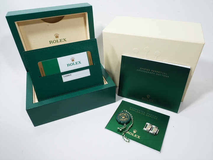 Rolex Daytona Ref. 116500LN Stainless Steel Black Dial Excellent Condition 63qxrhim