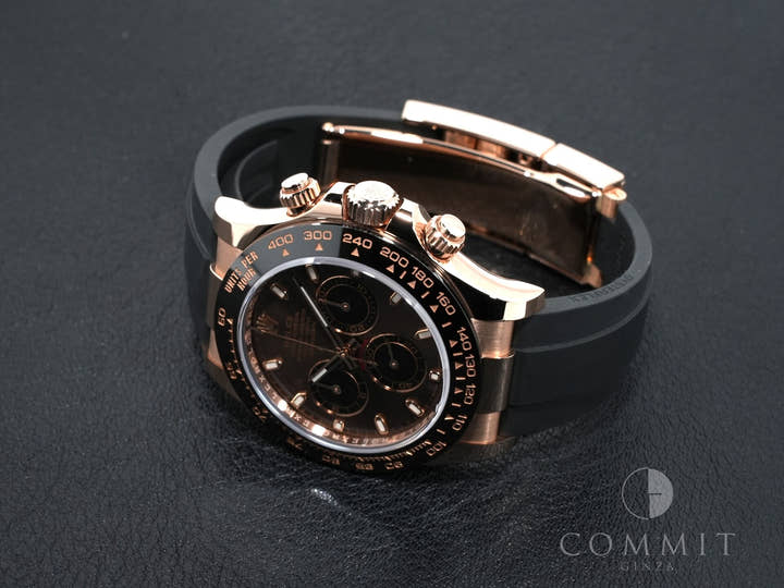 ロレックス デイトナ Ref.116515LN エバーローズゴールド チョコレート/ブラック文字盤 極美品 6ddergjh