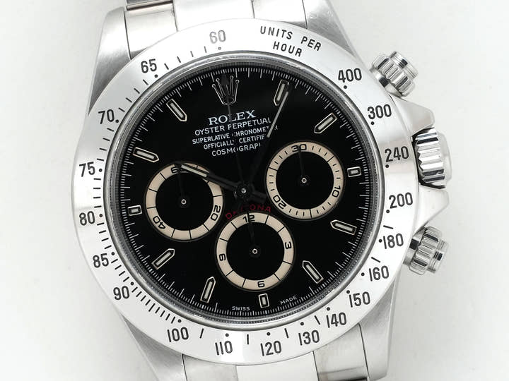 Pre-owned Rolex Daytona El Primero Ref. 16520 Stainless Steel Black Dial xyfnntdc