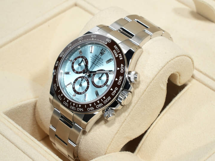 ロレックス デイトナ Ref.126506A プラチナ アイスブルーx11Pダイヤ文字盤 未使用 k7a5fsd3