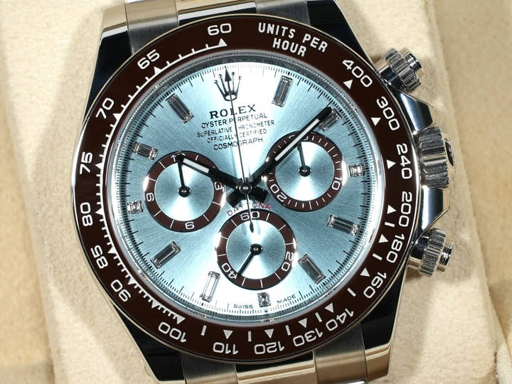 ロレックス デイトナ Ref.126506A プラチナ アイスブルーx11Pダイヤ文字盤 未使用 urv8srqi
