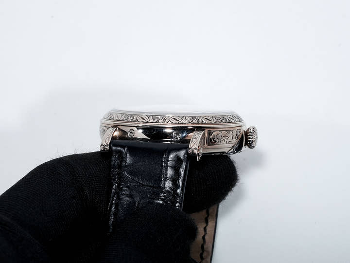 Patek Philippe Perpetual Calendar Retrograde Ref. 5160/500G-001 White Gold Silver Dial Pre-owned trvd2sti