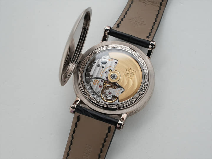 Patek Philippe Perpetual Calendar Retrograde Ref. 5160/500G-001 White Gold Silver Dial Pre-owned trvd2sti