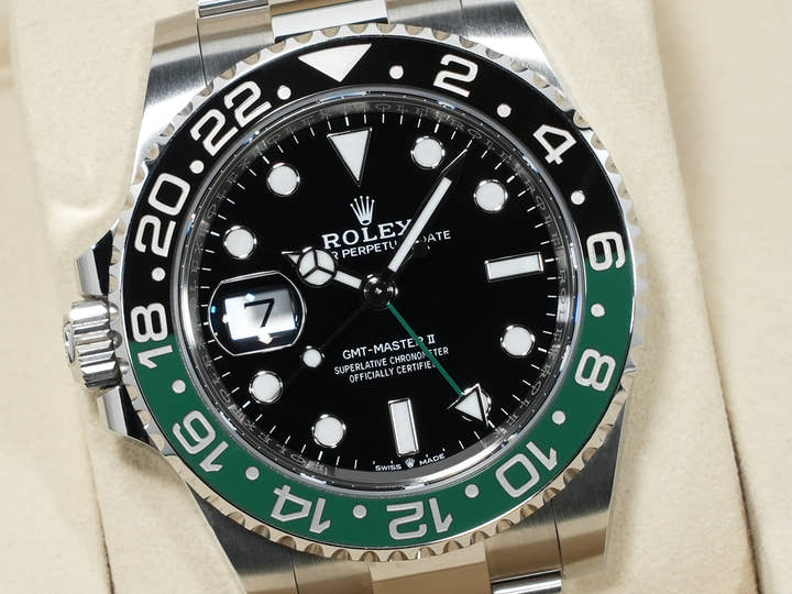 Rolex GMT-Master II Ref. 126720VTNR Stainless Steel Black Dial Oyster Bracelet Excellent Condition 7tvvcydd