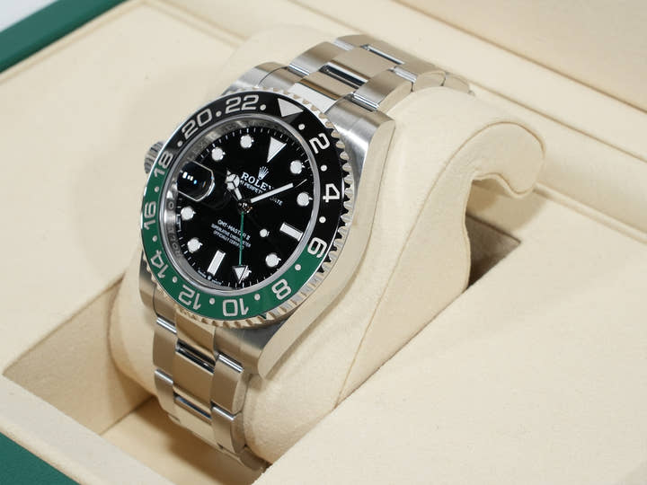 Rolex GMT-Master II Ref. 126720VTNR Stainless Steel Black Dial Oyster Bracelet Excellent Condition 7tvvcydd
