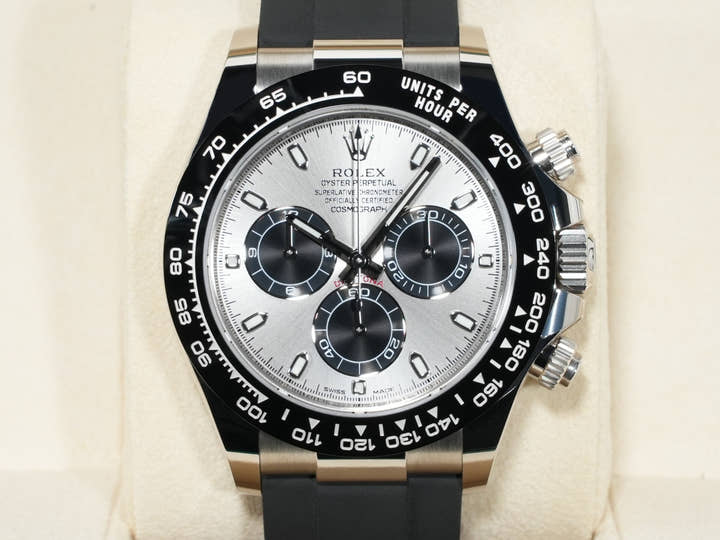 ロレックス デイトナ Ref.116519LN ホワイトゴールド スチールxブラック文字盤 未使用 hrs2fb35