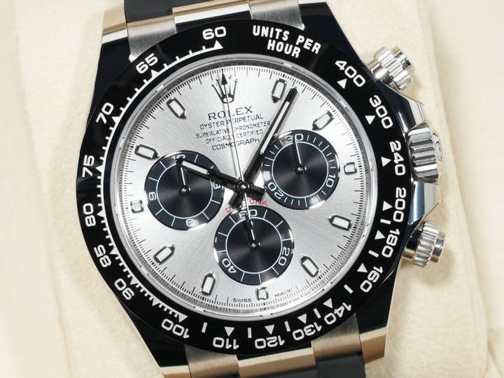 ロレックス デイトナ Ref.116519LN ホワイトゴールド スチールxブラック文字盤 未使用 hrs2fb35