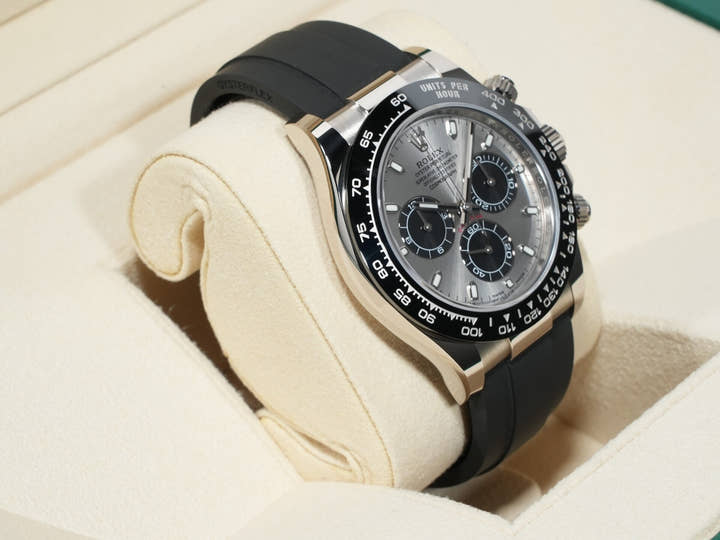 ロレックス デイトナ Ref.116519LN ホワイトゴールド スチールxブラック文字盤 未使用 hrs2fb35