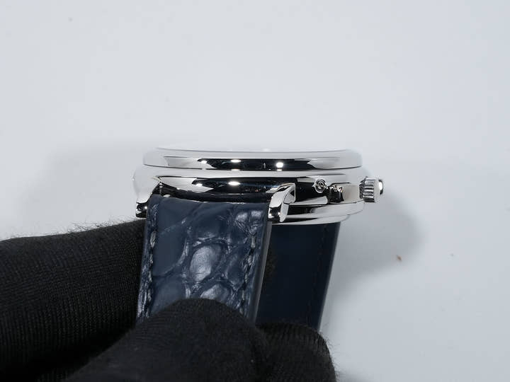 ヴァシュロンコンスタンタン パトリモニー パーペチュアルカレンダー クロノグラフ Ref.49005/000P-7622 プラチナ ホワイト文字盤 美中古 d8rm7mhh