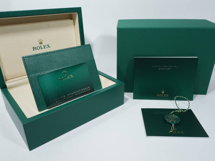 Rolex Datejust 41 Ref. 126300 Stainless Steel Black Dial Jubilee Bracelet Unused vd62tfzo