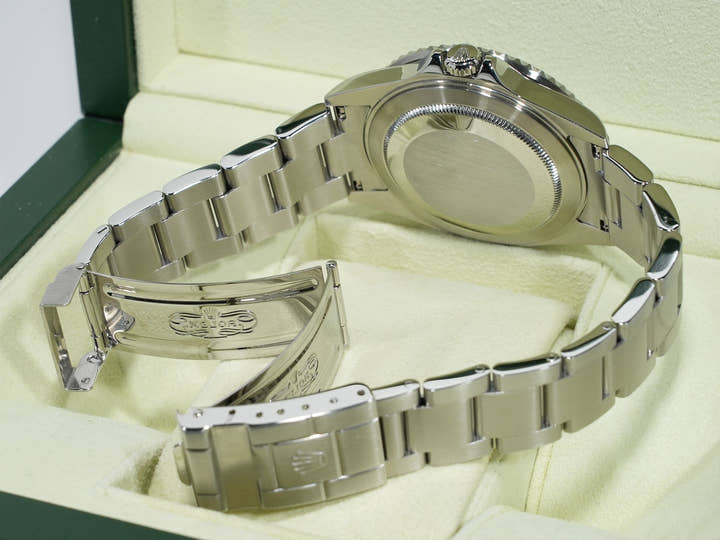 ロレックス GMTマスターII Ref.16710 ステンレススチール ブラック文字盤 オイスターブレスレット 美品 5jssavz9