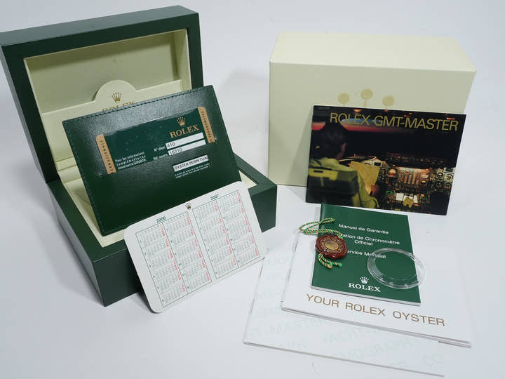 ロレックス GMTマスターII Ref.16710 ステンレススチール ブラック文字盤 オイスターブレスレット 美品 5jssavz9