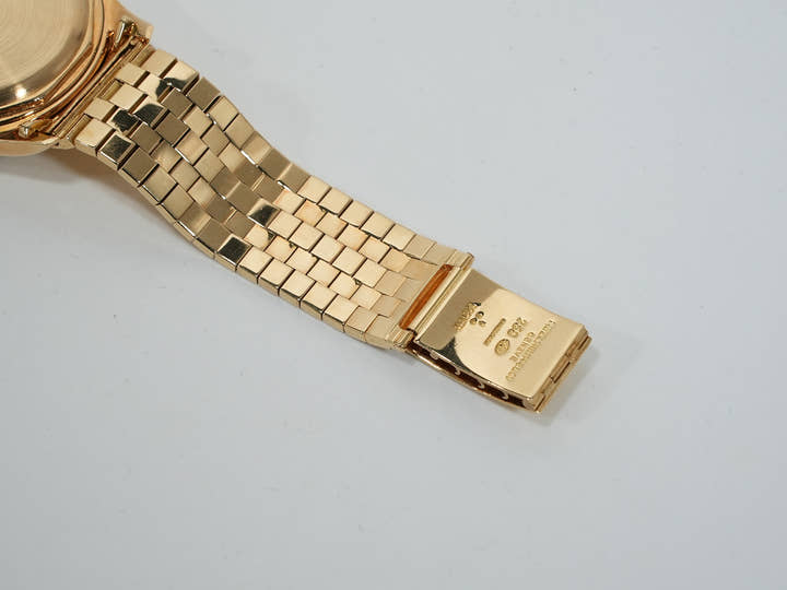 パテックフィリップ カラトラバ トロピカル Ref.2526 イエローゴールド エナメル文字盤 中古 s8of6vs6