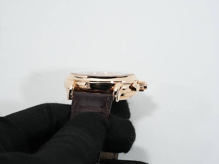 パテックフィリップ パーペチュアルカレンダー スプリットセコンド クロノグラフ Ref.5204R-001 ローズゴールド シルバーオパーリン文字盤 美中古 iazyu46d