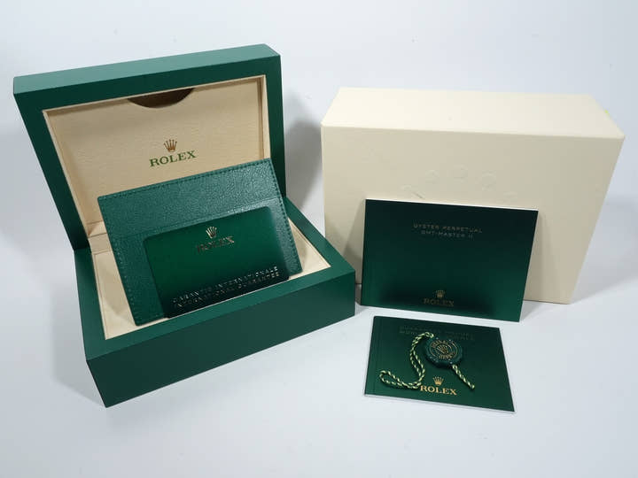 ロレックス GMTマスターII Ref.126710BLNR ステンレススチール ブラック文字盤 オイスターブレスレット 極美品 f6dehqbi