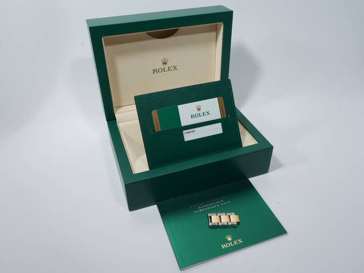 ロレックス サブマリーナー デイト Ref.116613LB ステンレススチール/イエローゴールド ブルー文字盤 美中古 fhs46rnu