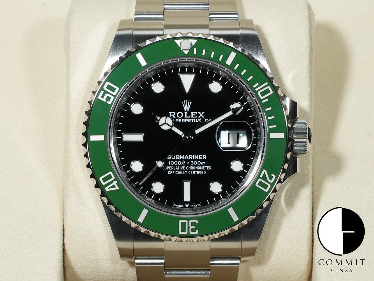 ロレックス サブマリーナー デイト Ref.126610LV ステンレススチール ブラック文字盤 未使用 os4rarha