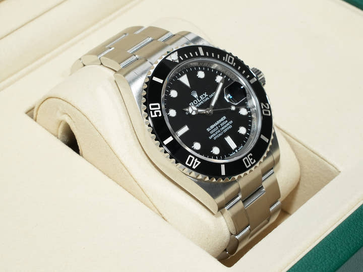 ロレックス サブマリーナー デイト Ref.126610LN ステンレススチール ブラック文字盤 未使用 6nor4q3n