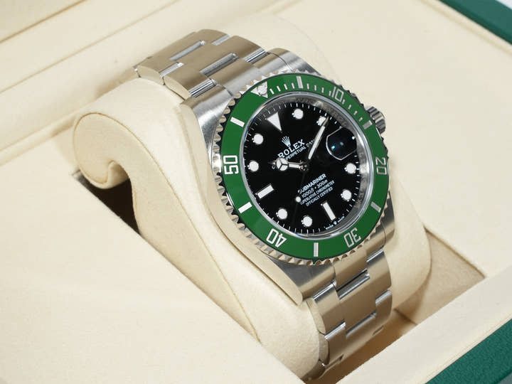 ロレックス サブマリーナー デイト Ref.126610LV ステンレススチール ブラック文字盤 未使用 facwqred