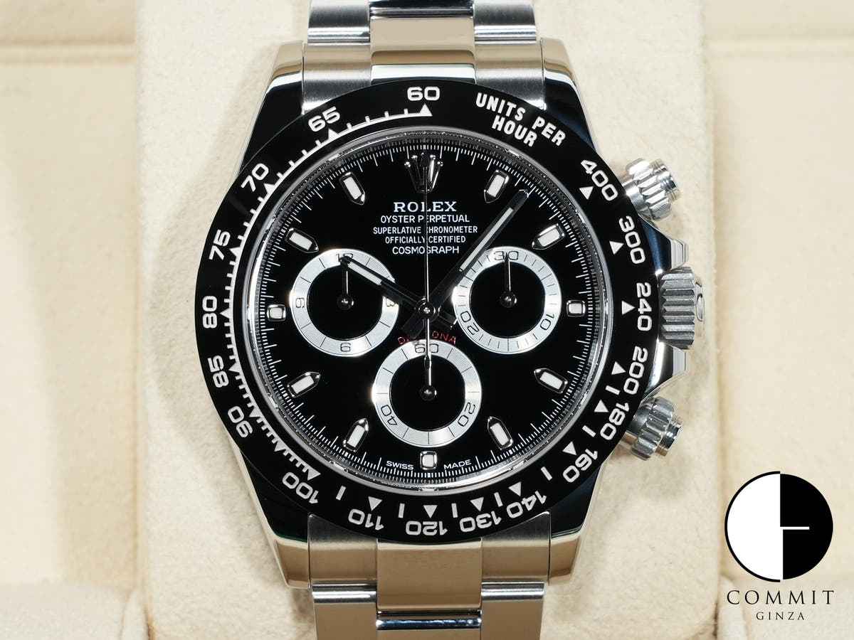 ロレックス デイトナ Ref.116500LN ステンレススチール ブラック文字盤 美中古 8epcjubn