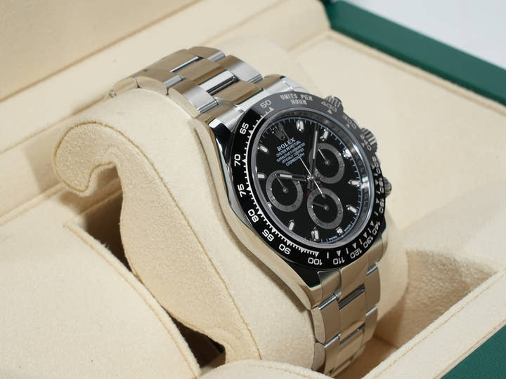 ロレックス デイトナ Ref.116500LN ステンレススチール ブラック文字盤 美中古 8epcjubn