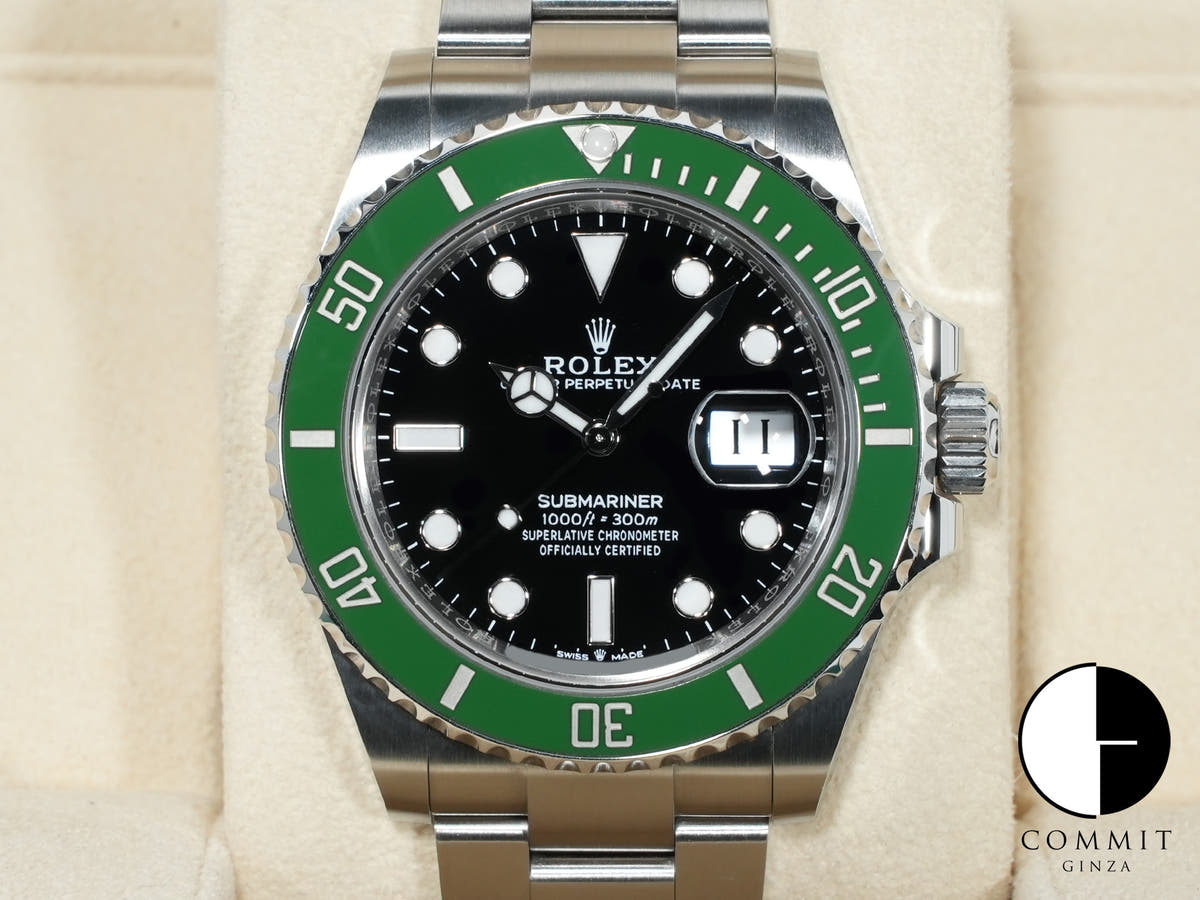 ロレックス サブマリーナー デイト Ref.126610LV ステンレススチール ブラック文字盤 中古 7ho9zoo8