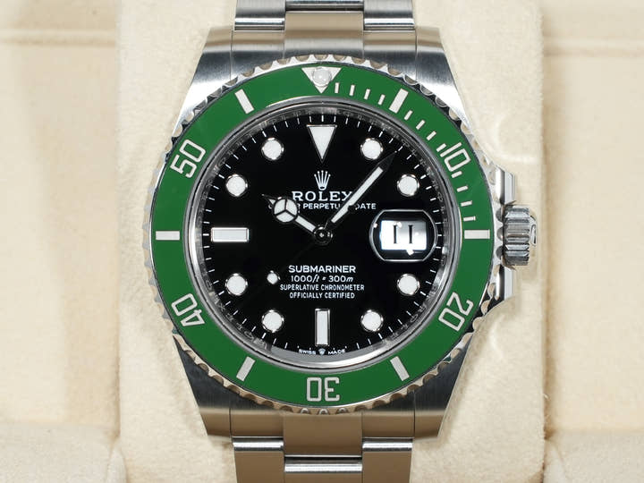 ロレックス サブマリーナー デイト Ref.126610LV ステンレススチール ブラック文字盤 中古 7ho9zoo8