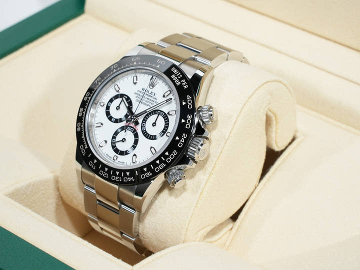 ロレックス デイトナ Ref.116500LN ステンレススチール ホワイト文字盤 中古 4vje8aeu