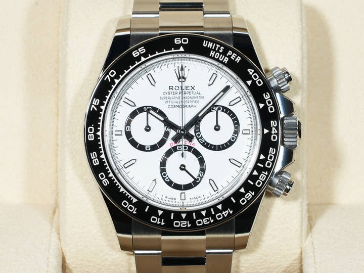 ロレックス デイトナ Ref.126500LN ステンレススチール ホワイト文字盤 未使用 kwr48v9k