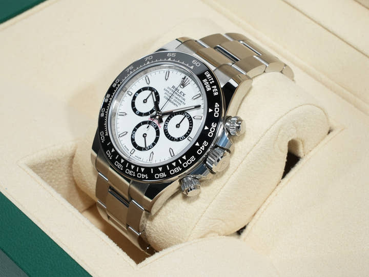 ロレックス デイトナ Ref.126500LN ステンレススチール ホワイト文字盤 未使用 kwr48v9k