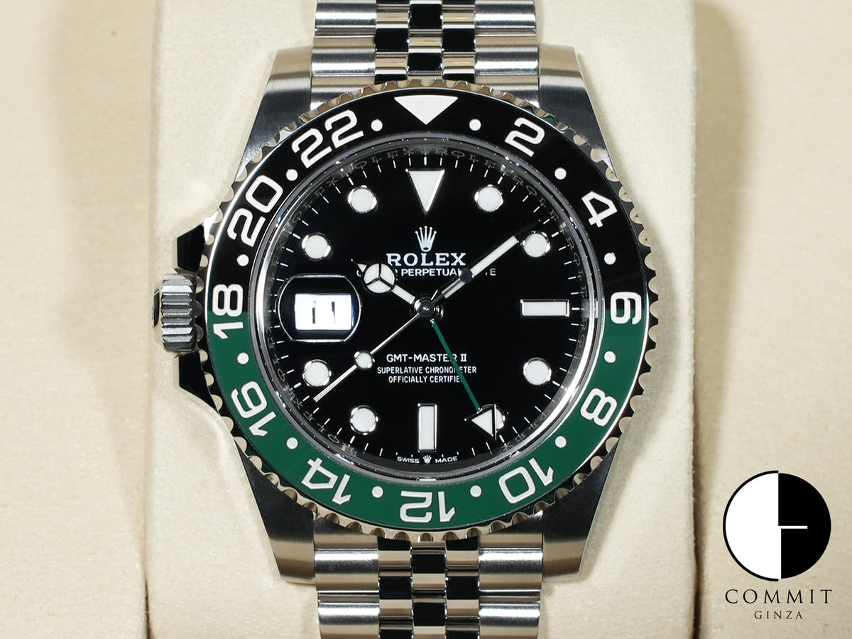 ロレックス GMTマスターII Ref.126720VTNR ステンレススチール ブラック文字盤 ジュビリーブレスレット 未使用 8agqg6cm