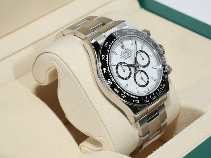 ロレックス デイトナ Ref.126500LN ステンレススチール ホワイト文字盤 未使用 7jsgwe4x