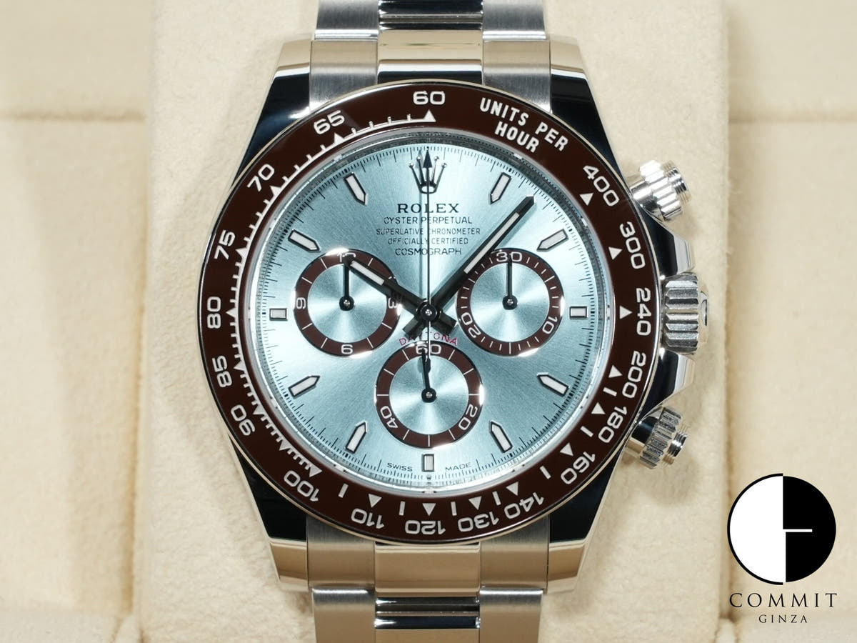 ロレックス デイトナ Ref.126506 プラチナ アイスブルー文字盤 未使用 mqvn8err