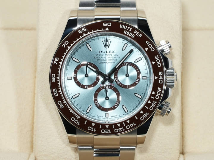 ロレックス デイトナ Ref.126506 プラチナ アイスブルー文字盤 未使用 mqvn8err