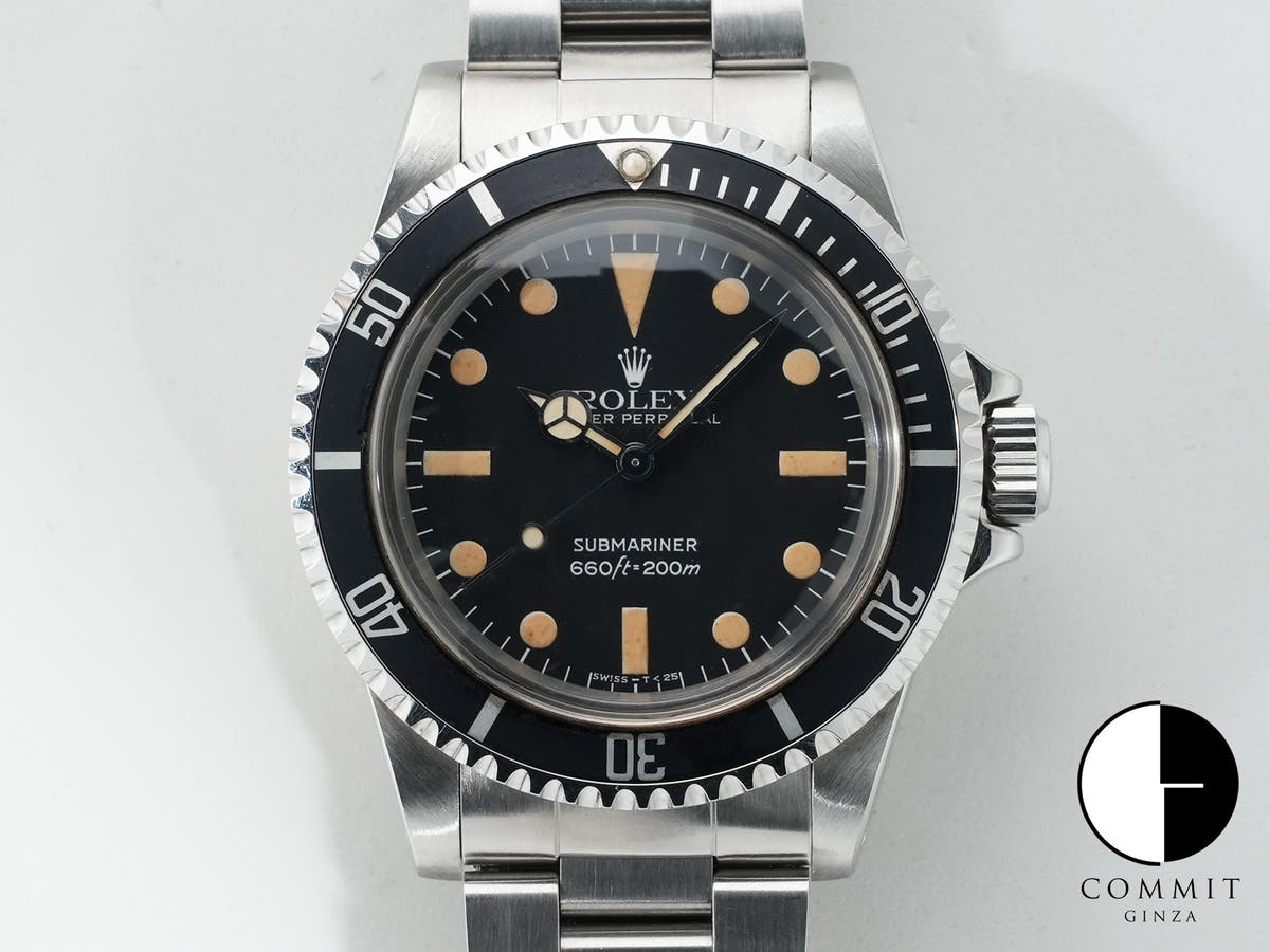 ロレックス サブマリーナー Ref.5513 ステンレススチール ブラック文字盤 中古 89hxn7in